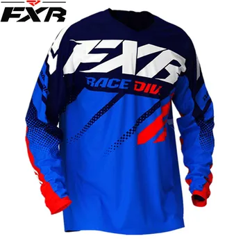 Новая футболка для мотокросса FXR, Джерси для скоростного спуска, толстовка для горных велосипедов для бездорожья, спортивная рубашка для мотоциклов Polera Mtb, джерси с длинным рукавом