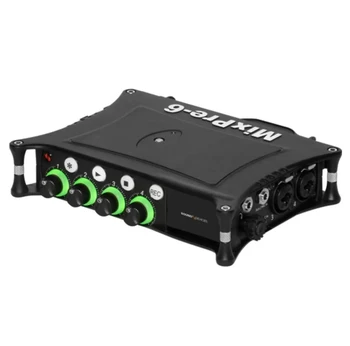 Звуковые устройства MixPre-6 II 6-канальный/8-дорожечный многодорожечный 32-разрядный полевой регистратор