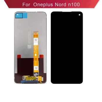 ЖК-дисплей для Oneplus Nord N100, ЖК-дисплей, Полная замена стекла сенсорного экрана В сборе