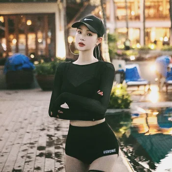 Корейский INS Женский хит продаж, раздельный купальник-бикини, плавание вброд
