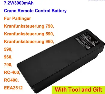 Аккумулятор OrangeYu 3000mAh для Palfinger Kranfunksteuerung 590, 790, 960, EEA2512, RC400, RC-400