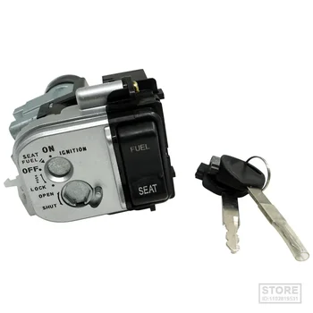 Для мотоцикла LEAD SHmode SH150 PCX Выключатель зажигания с 2 клавишами Key Lock Переключатели В сборе Замок зажигания Бочкообразный замок
