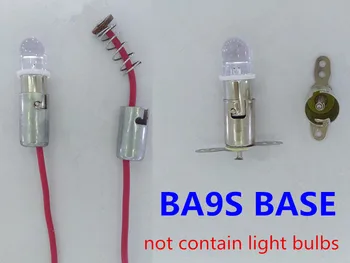 10шт основание ba9s держатель лампы BA9S основание лампы ba9s b9 Патрон для лампы с пряжкой гнездо BA9S Патрон для лампы ba9s