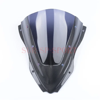 Мотоциклетные ветровые дефлекторы лобовое стекло ветровое стекло ветровое стекло для Kawasaki ZX10R 2016 2020 полный углеродного волокна 100%