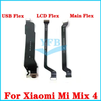 Материнская плата Flex Для Xiaomi Mi Mix 4 Основная плата Для подключения USB-платы Для зарядки, Гибкий И ЖК-Гибкий Кабель, Запасные части