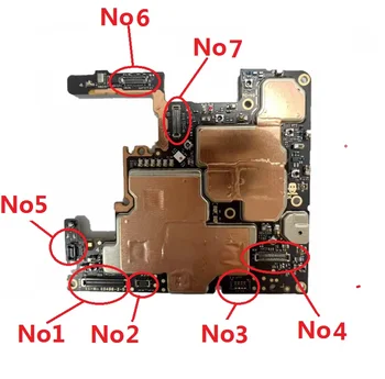 10 Шт. Новый Для Moto Edge 20 Pro XT2153-1 XT2153 Батарея Отпечатков пальцев ЖК-Дисплей Передняя Камера Заднего Вида Разъем FPC на плате