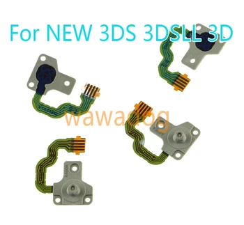 8шт Оригинальный новый джойстик с клавишей C для нового 3DS 3DSLL 3D Замена кнопки правого перекидывания