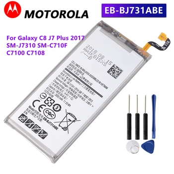 EB-BJ731ABE 3000 мАч Аккумулятор Для Samsung Galaxy C8 J7 Plus 2017 SM-J7310 SM-C710F C7100 C7108 Батареи + Инструменты