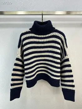 qe0110 Модные женские свитера 2023 для подиума, роскошный европейский дизайн, женская одежда для вечеринок