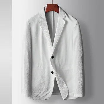 Мужской комплект из трех предметов для британского бизнеса, приталенная профессиональная официальная одежда, корейская версия серого повседневного мужского костюма