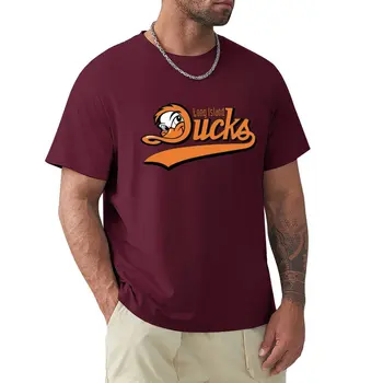 Топы с футболками Long Island Ducks, футболки оверсайз, мужские футболки