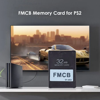 Бесплатные Аксессуары McBoot MC Boot Card v1.953 для Домашнего компьютера Sony PS2 Playstation 2, Игровая Карта памяти FMCB
