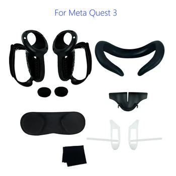 Защитная крышка объектива для meta Quest 3, сменная накладка для носа, аксессуары для виртуальной реальности