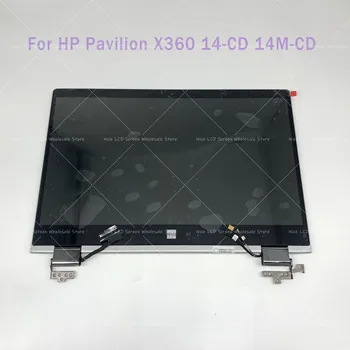 14,0 Дюймов Для ноутбука HP Pavilion X360 Серии 14-CD 14M-CD ЖК-дисплей с Сенсорным экраном в сборе L20555-001 L20553-001