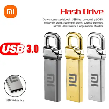 USB-накопитель Xiaomi 2 ТБ, 1 ТБ, Флешка USB 3.0, интерфейс флеш-накопителя, мобильный телефон, компьютер, USB-накопитель для настольного ПК, ноутбука