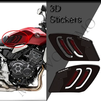 Мотоцикл Протектор Бака Накладка Боковые Захваты Для Honda CB1000R CB 1000R Комплект Газового Мазута Колено 3D Наклейки 2018 2019 2020 2021 2022