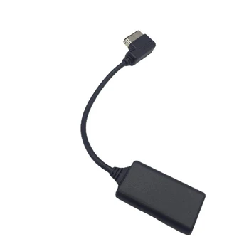 Bluetooth-совместимый Аудиоадаптер Провод Передачи Данных USB Женский Интерфейс AMI AUX Приемник Кабель-Адаптер для Audi S5 Q7 A6L A8L A4L