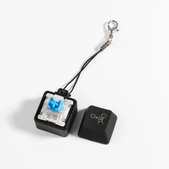 1ШТ RGB LED Тестер для Механической Клавиатуры Keycap Брелок Для Снятия Стресса Прямая Доставка