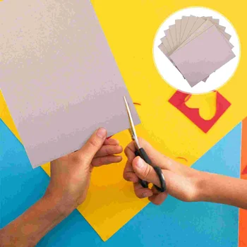 Картонные листы Бумага для поделок: Альтернатива холщовой панели A4 10шт доска толщиной 2-5 мм Картон для рисования своими руками