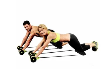 AB Wheels Абдоминальные роликовые эспандеры, упражнения на скакалке дома для тренировки мышц брюшного пресса, Тренажеры для фитнеса