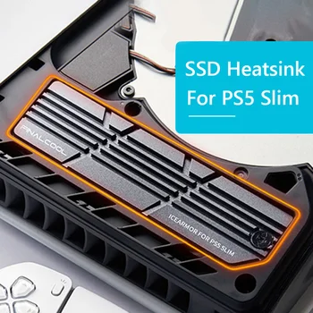 Для PS5 Тонкий SSD-Радиатор с Термосиликоновыми Прокладками M.2 Радиатор SSD Cooler Монтажный комплект Для Охлаждения SSD для 2280 M.2 NVMe SSD