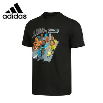 Оригинальная мужская футболка Adidas CHN S3 TEE Нового поступления, спортивная одежда с коротким рукавом