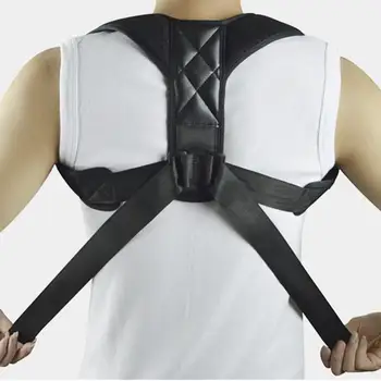 Регулируемая Поддержка спины, Дышащий Бандаж для позвоночника, ремень для коррекции осанки на горбатом плече, спортивная безопасность