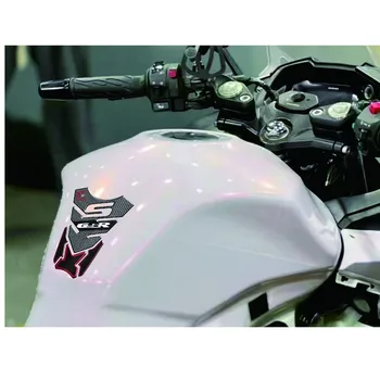 Наклейка На Бак Мотоцикла 3D Резиновая Накладка На Бак Для Бензина, Мазута, Защитная Крышка, Наклейки Для SHZUKI GSR 250 400 600 750 1000