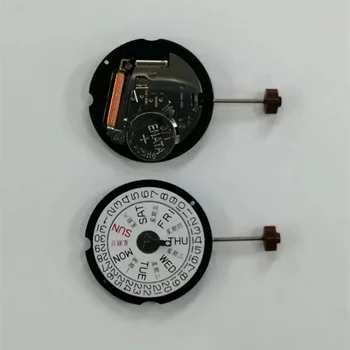 Аксессуары для часового механизма Оригинальный механизм 507 с тремя контактами, двойной календарь, электронный механизм