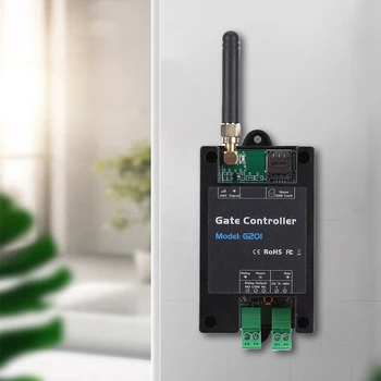 Беспроводной открыватель дверей G201 Бесплатный звонок GSM пульт дистанционного управления для открывания ворот Мобильный телефон 2G Дистанционные аксессуары для гаражных ворот и жалюзи