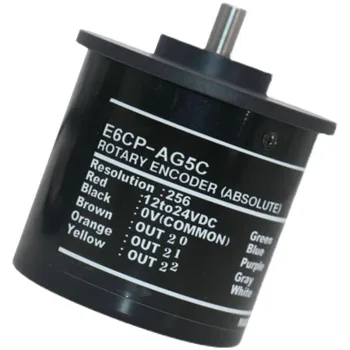 E6CP-AG5C-C 256P / R выходной абсолютный поворотный энкодер фотоэлектрический счетчик контроллер двигателя угловой поворотный энкодер