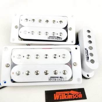 Новый набор звукоснимателей Wilkinson White Humbucker с гитарным звукоснимателем WHH (N + B) WVSM