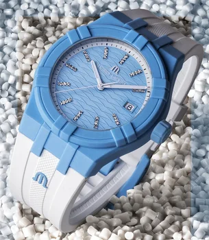 Мужские часы Maurice Lacroix Aikon Tide с каучуковым ремешком Водонепроницаемые кварцевые смарт-часы для мужчин Спортивные Reloj Hombre Роскошные Часы AAA