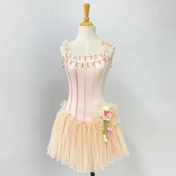 Новейшие балетные костюмы для взрослых и детей с персонажами из бледно-розового щелкунчика, сшитые на заказ.