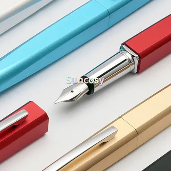 Авторучка серии KACO SQUARE, высококачественная алюминиевая ручка, бизнес-подарки, алюминиевая коробка для канцелярских принадлежностей, подписи