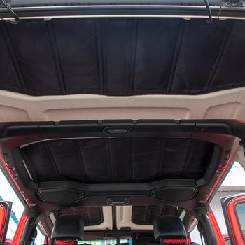 Теплоизоляционный чехол, шумоглушитель, хлопок для Jeep Wrangler JL 2018 2019, автомобильные аксессуары с 4 дверями