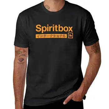 Новая футболка с логотипом best of spiritbox, мужские пустые футболки, футболка для мальчика, мужские футболки, повседневные стильные