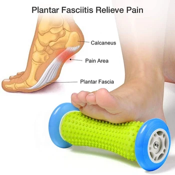 Массажер для ног, набор роликовых шариков для йоги, мяч для фитнеса для рук, ног, лечения боли в спине, восстановления триггерных точек глубоких тканей