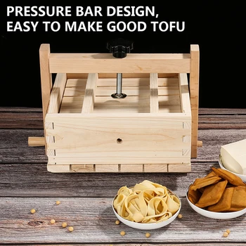 Домашняя машина для приготовления сыра тофу и машина для прессования ткани с тремя сырными салфетками для изготовления каркаса формы для тофу