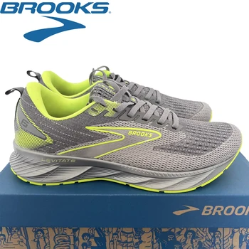 Оригинальные кроссовки BROOKS Levitate 6 Мужские Кроссовки для бега с мягкой эластичной дышащей сеткой Для тренировок на открытом воздухе, для бега трусцой, Теннисные кроссовки