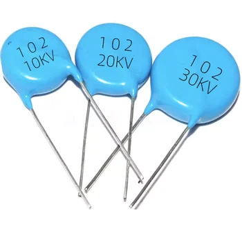 10шт 20 КВ 102 1000PF 1NF 20KV102 Высоковольтный керамический чип-керамический конденсатор