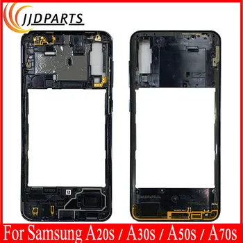 Для Samsung Galaxy A20s A30s A50s A70s a70 Корпус Средней рамки Чехол A207 A307 A507 A707 Рамка Средней рамки Средняя Пластина