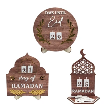 Календарь обратного отсчета праздника Эйдмубарак Рамадан Декоративные поделки Художественное украшение