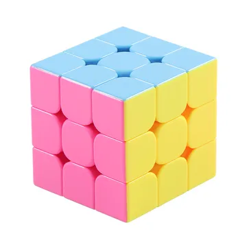YiSheng 2x2 3x3 Candy Color Magic Cube Speed Professional Для Детей Головоломка Cubo Magico Игрушки Для Детского Подарка
