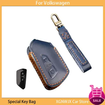 Сумка для ключей от автомобиля, чехол для ключей из натуральной кожи, Аксессуары для Volkswagen Golf 8 Восьмого поколения, Новый Magotan Huiang Huiteng Lavida