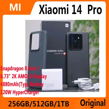 Новый Xiaomi Mi 14 Pro Snapdragon 8Gen3 Объектив Leica с переменной диафрагмой Light Hunter 900 Mi Surging OS