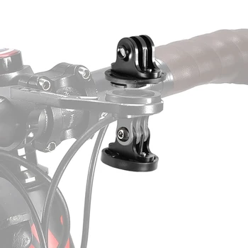 Крепление для велосипедной камеры Кронштейн Адаптер из алюминиевого сплава Крепление для велосипедной камеры Крепление для велосипедного компьютера Адаптер для Garmin Gopro