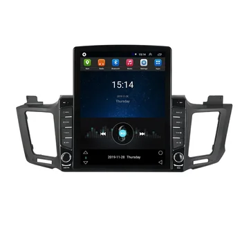 Android 9 1G + 16G Четырехъядерный Автомобильный DVD-плеер Для Toyota RAV4 2013 2014 2015 Радио Стерео Аудио GPS WIFI BT IPS DSP