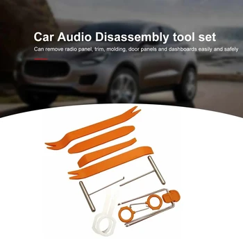 Инструмент для демонтажа автомобильной аудиосистемы, инструмент для ремонта дверного зажима, отделки панели, ломика для снятия приборной панели для Lincoln Continental Corsair Nautilus Navigator