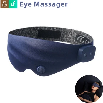 Youpin LERAVAN Массажер для глаз, снимающий усталость, Горячий компресс, защита для глаз, Массаж во сне, маска для глаз с эфирным маслом, зарядка Type-C